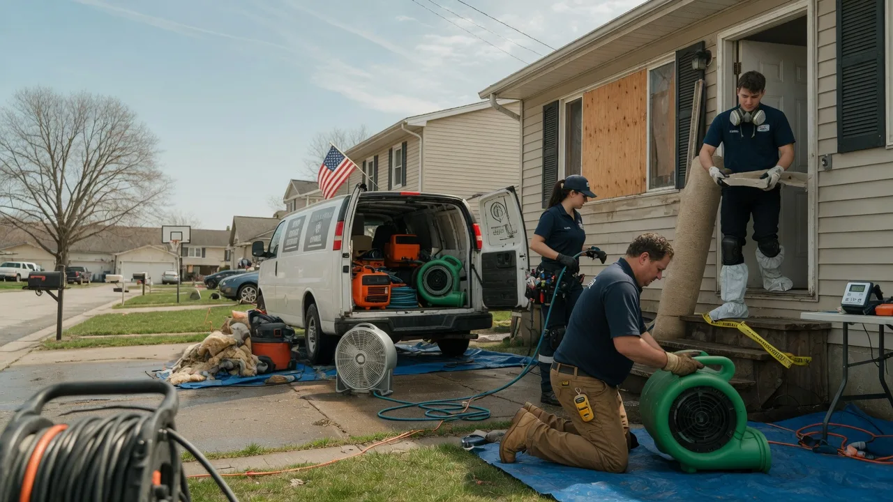Water Damage Restoration in Urich, MO near me